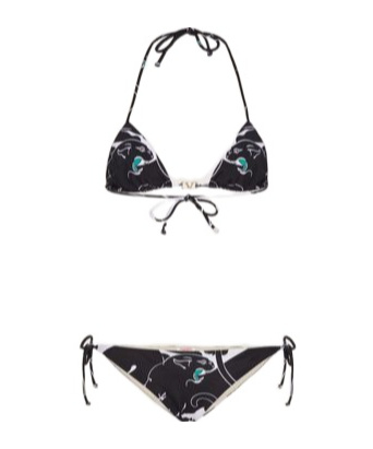 Valentino Panther Lycra Bikini
