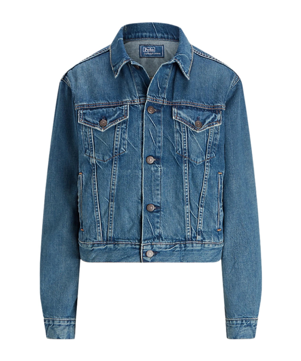 POLO RALPH LAUREN BUTTON-UP DENIM JACKET