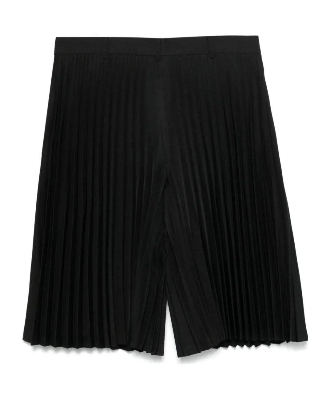 Comme Des Garçons Pleated Shorts In Black