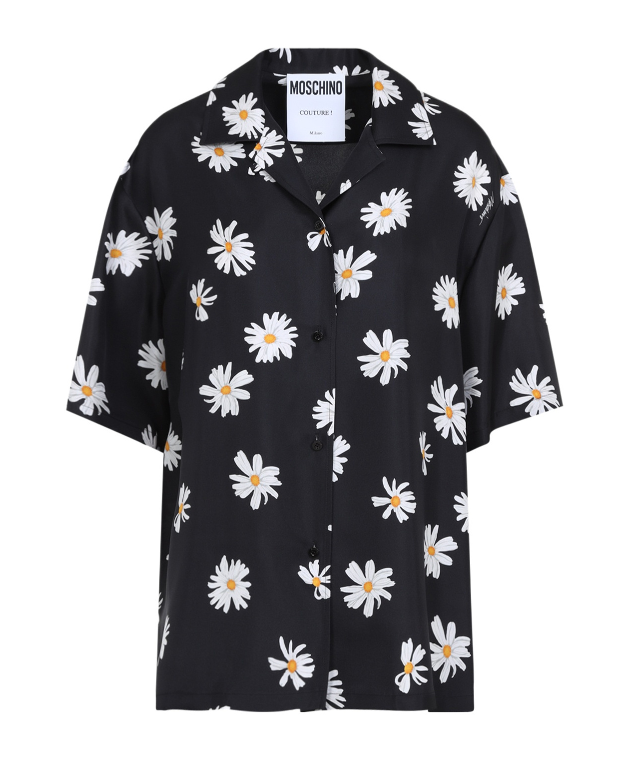 MOSCHINO FLORAL-PRINT SHIRT
