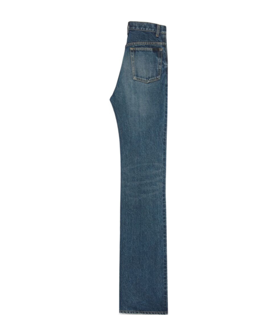 SAINT LAURENT CLYDE JEANS IN AUGUST BLUE DENIM