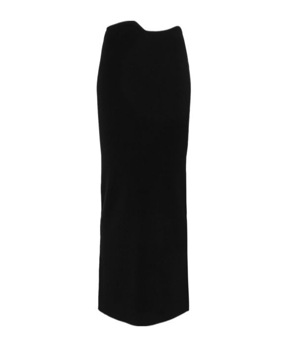 Shop Rick Owens Drkshdw Edfu Maxi Skirt In Black