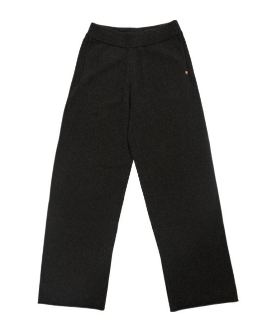 Extreme Cashmere Logo Casual Pants In Black