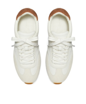 Tory Burch Travel Leather Perforated Sneakers In Multi