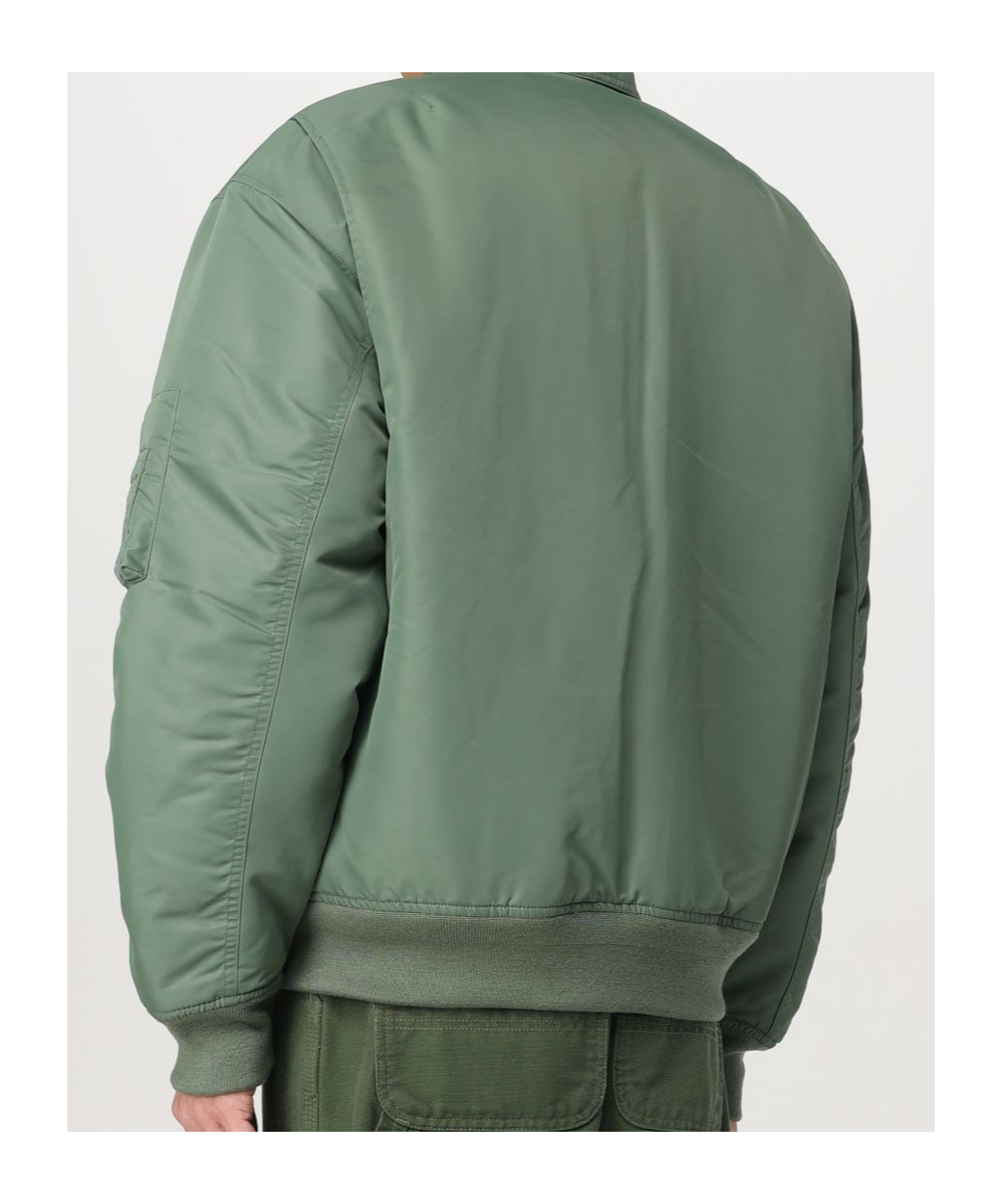 Carhartt Olten Bomber Jacket In Green