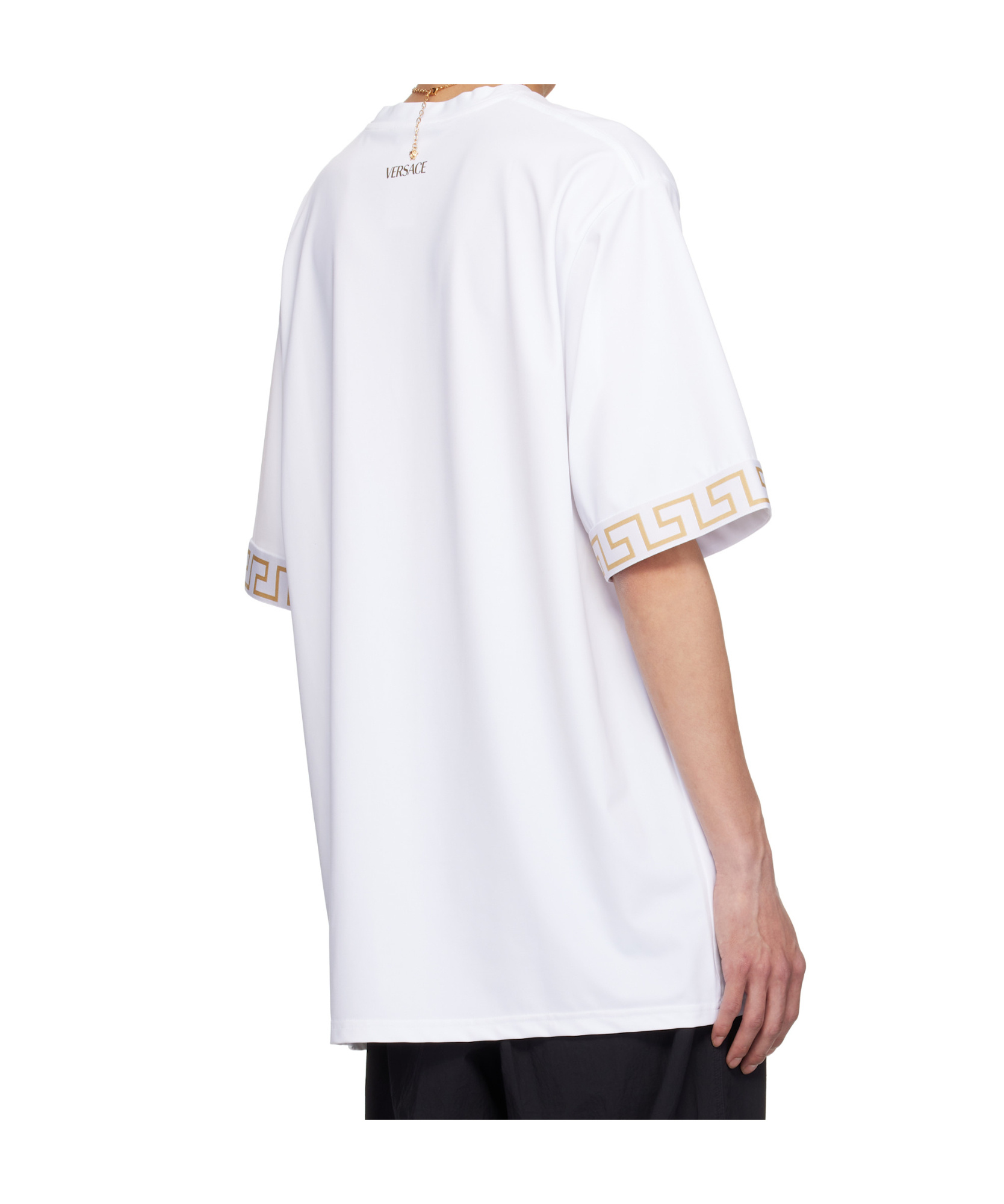 Versace Short-sleeved T-shirt In White
