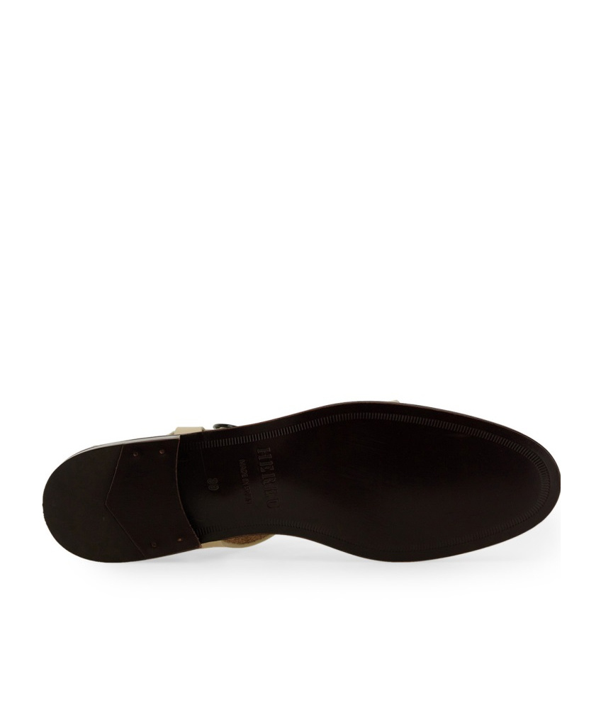 Shop Hereu Pesca Classic Sandals In Nude