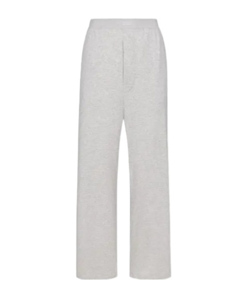 Skims Elastic Waist Trousers In White