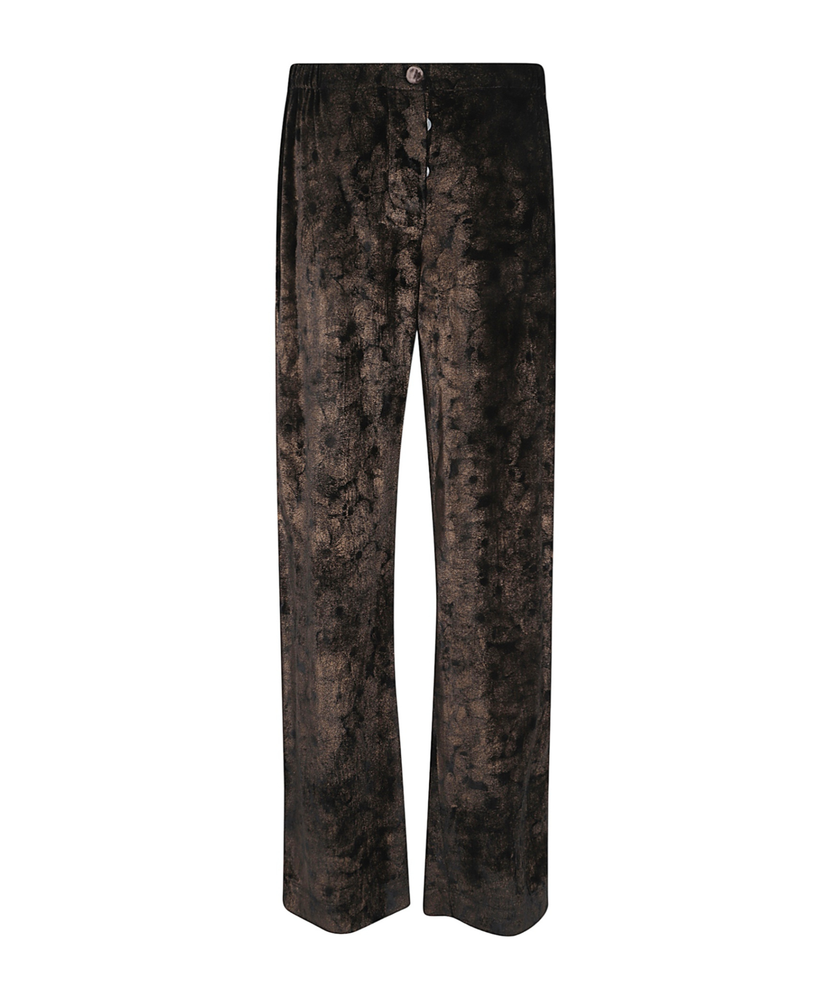 F.r.s For Restless Sleepers Elastic Waist Casual Pants In Black