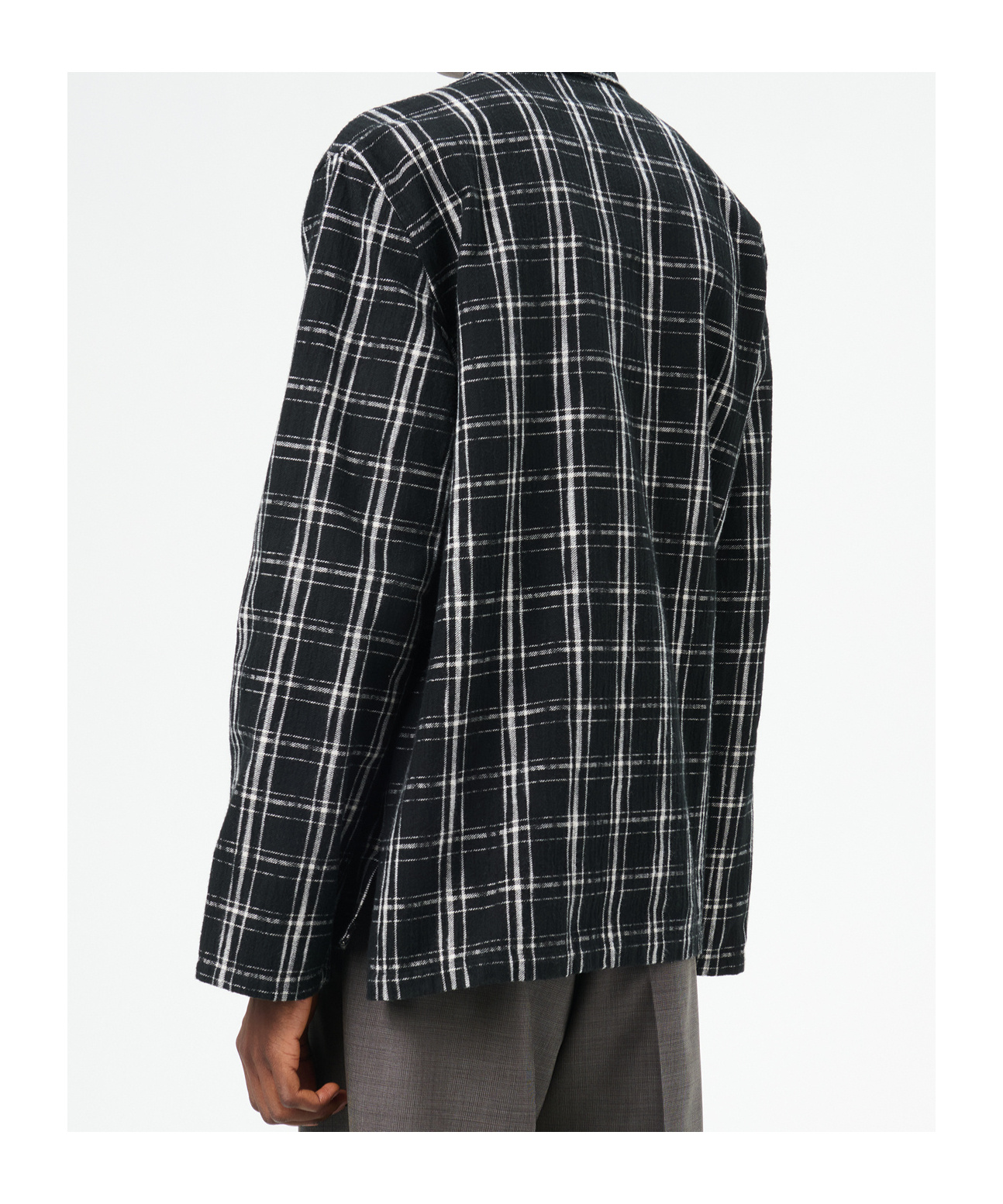 Our Legacy Haven Jacket Checked Pattern In Black