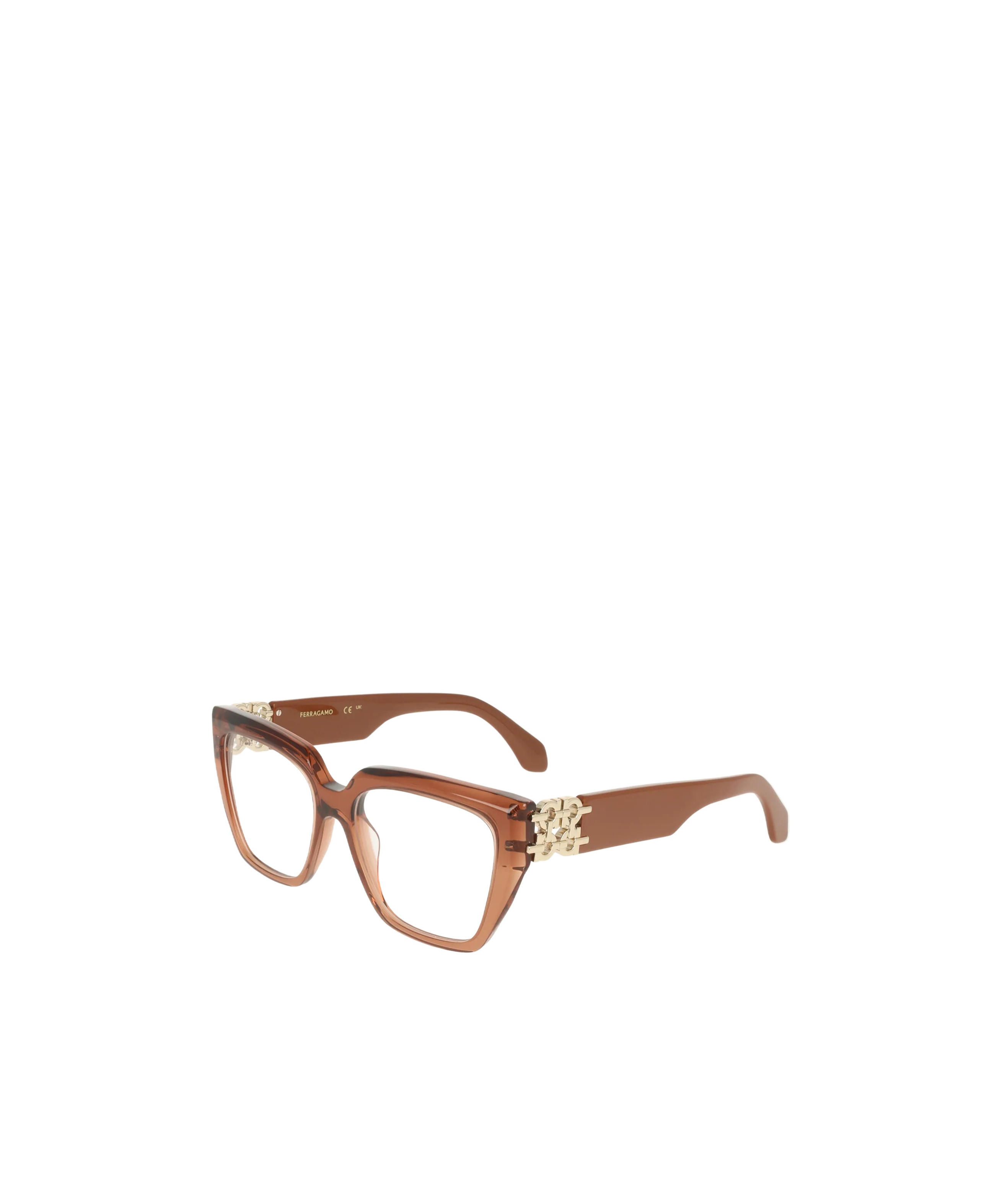 Ferragamo Optical Glasses In Brown