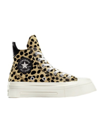 Converse Lace-up High-top Sneakers In Black/egret/black