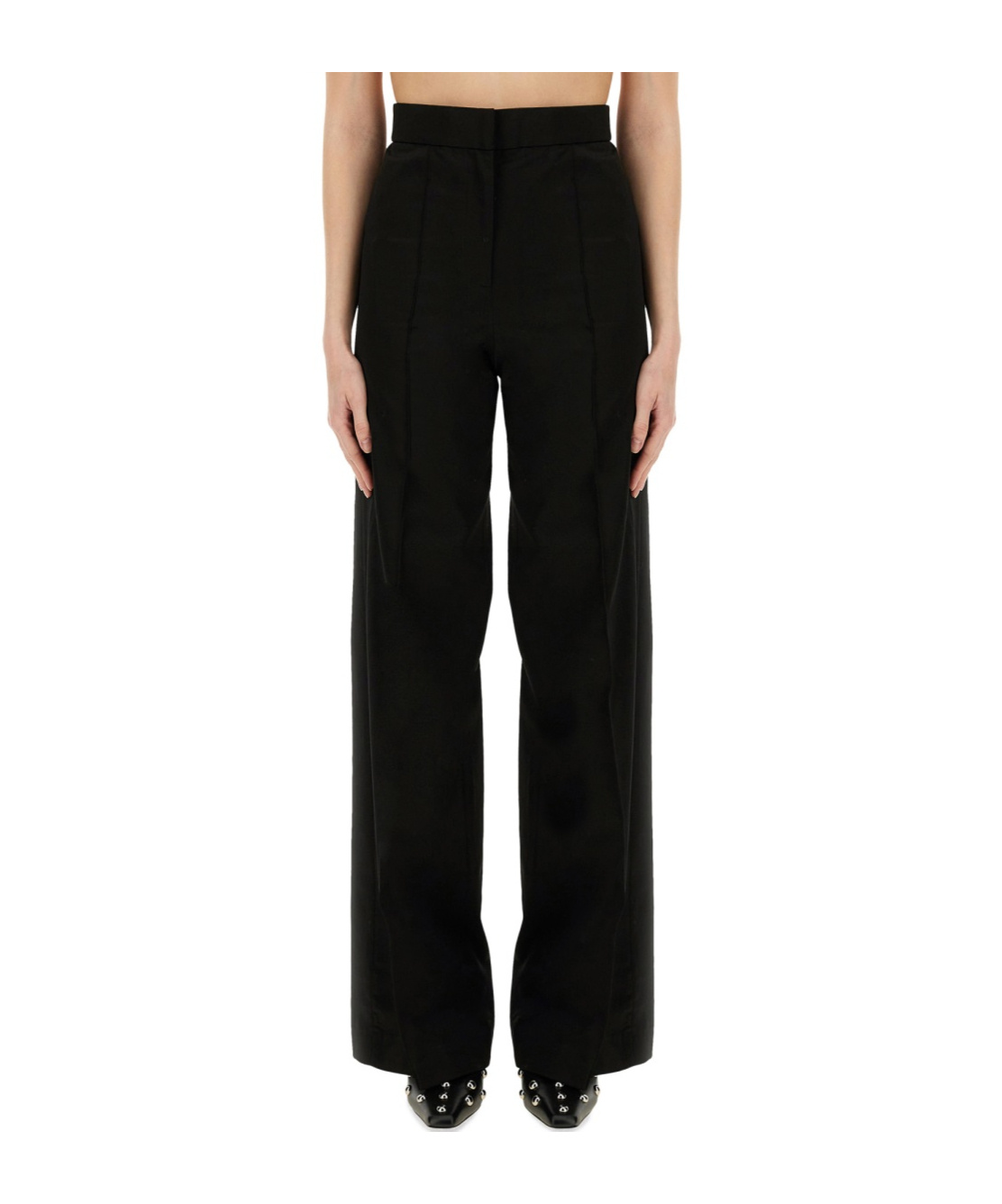 Pt Torino Straight-leg Casual Pants In Black