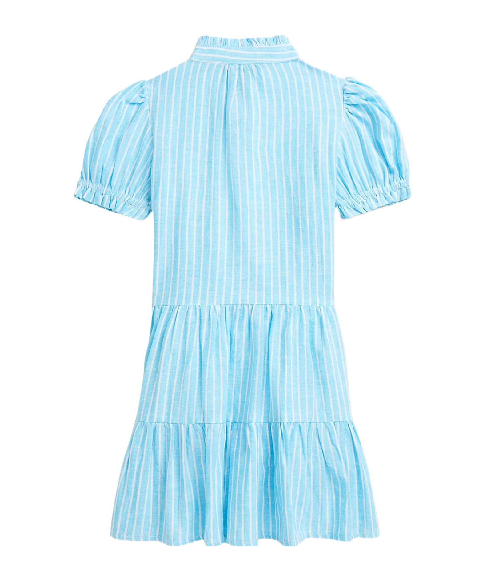 Polo Ralph Lauren Short Sleeve Dress In Blue