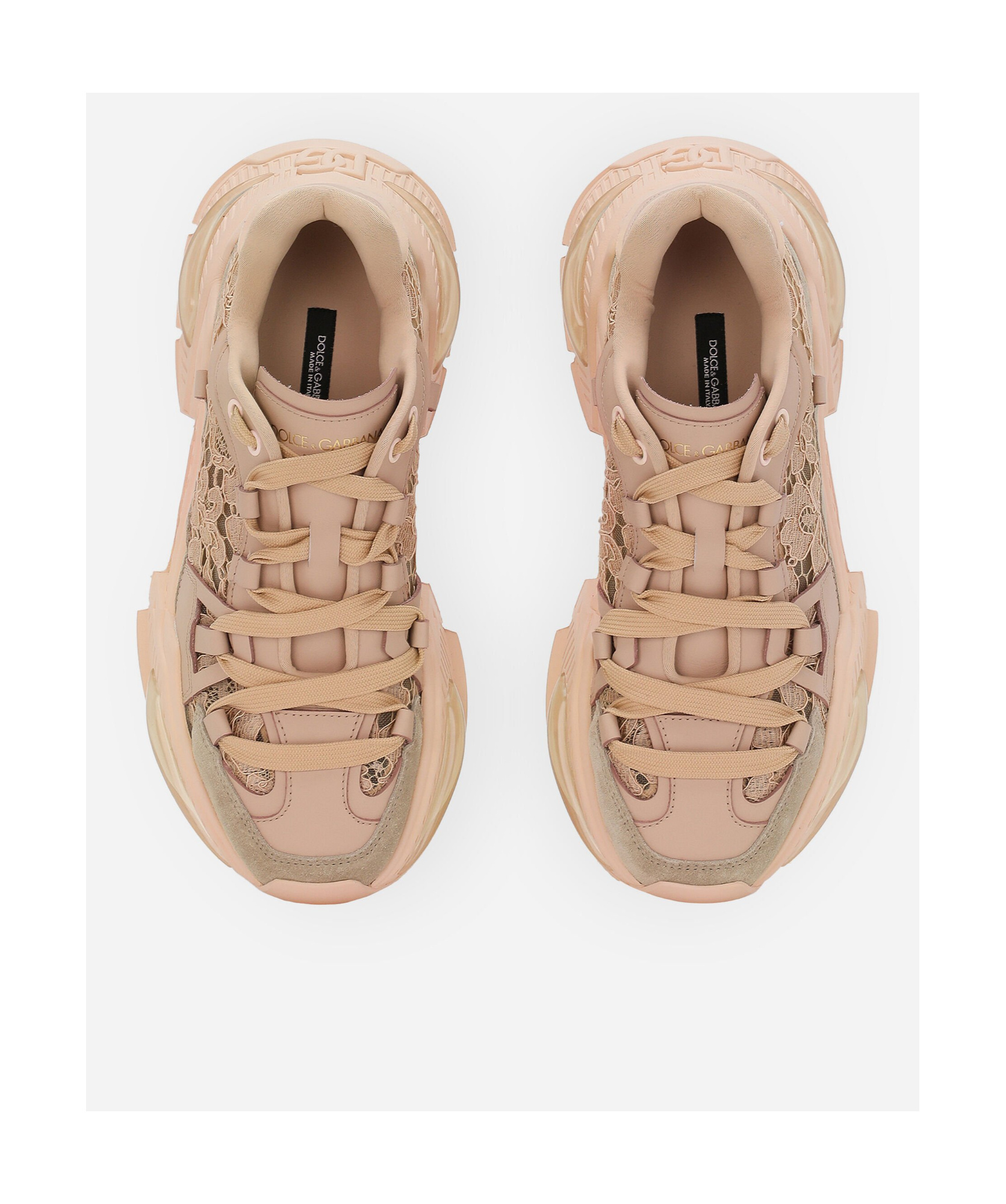 Dolce & Gabbana Sneakers In Nude