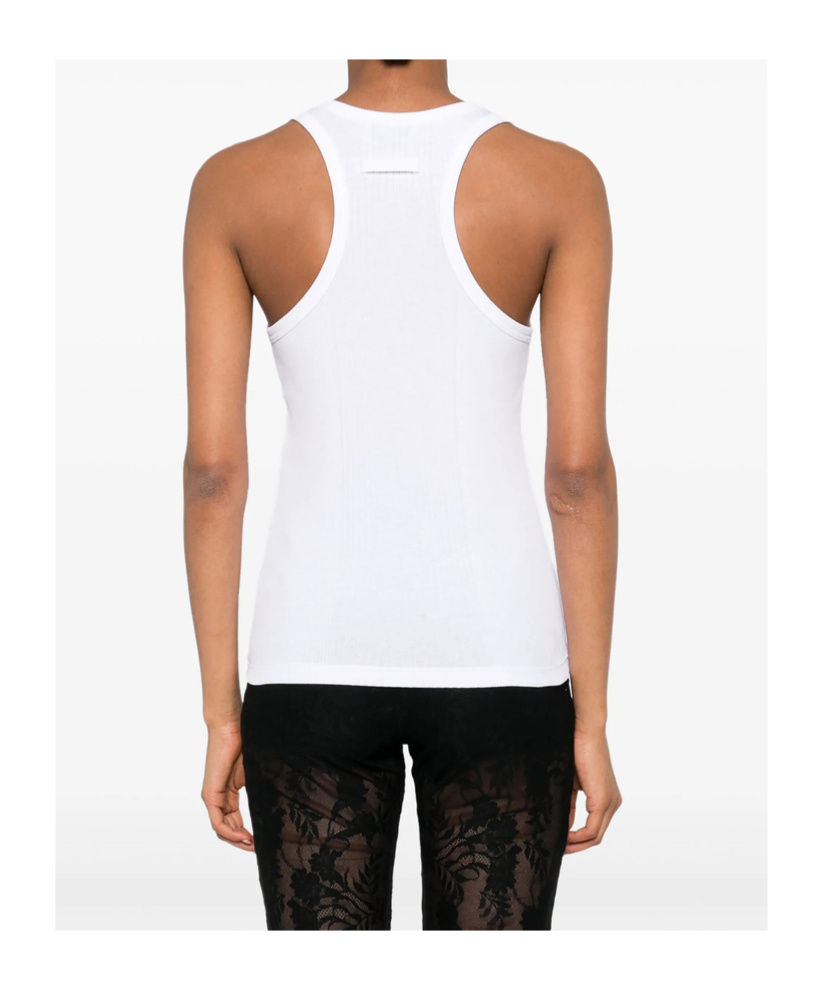 Jean Paul Gaultier Ribbed Tank Top