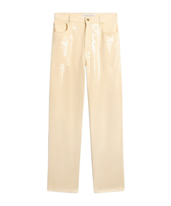 GOLDEN GOOSE GOLDEN GOOSE DELUXE BRAND SEQUIN EMBELLISHED JEANS