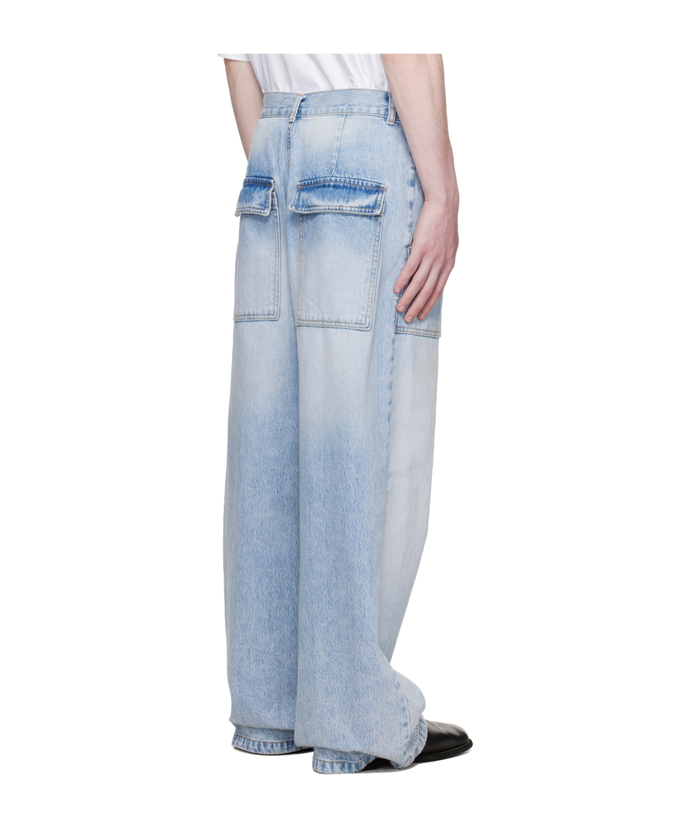 We11 Done Carpenter Jeans In Blue