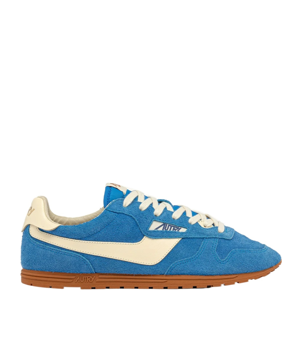 Autry Windspin Sneakers In Suede And Kyoto Leather And Rutabaga