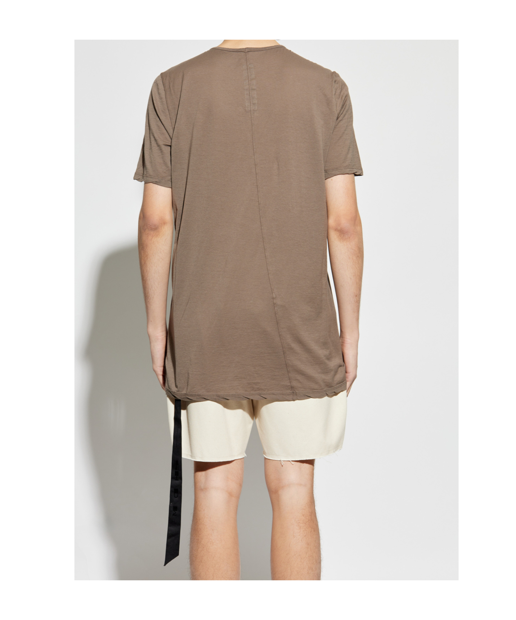Rick Owens Drkshdw Short-sleeved T-shirt In Brown