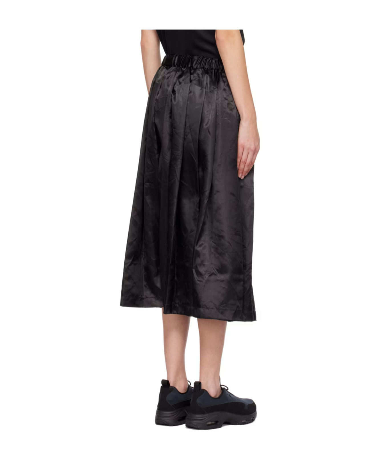 COMME DES GARÇONS PLEATED MEDIUM-LENGTH SKIRT