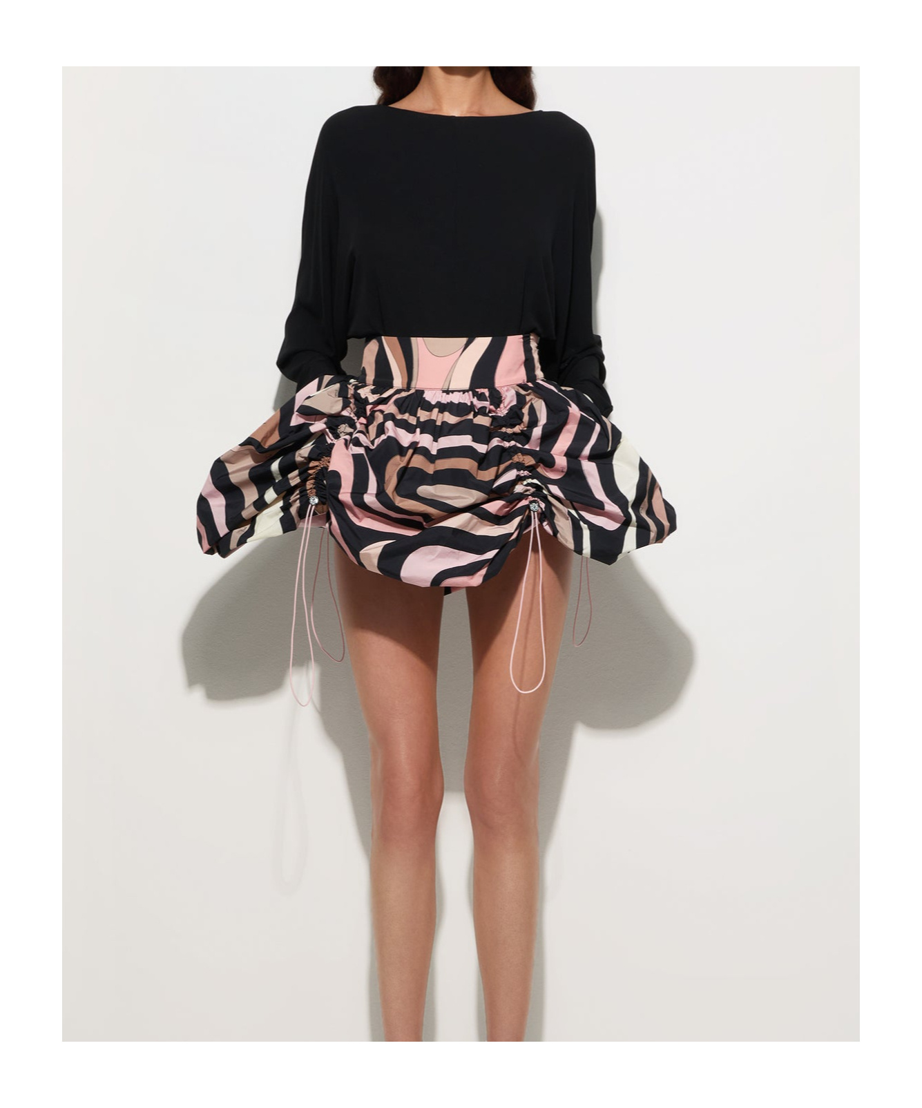 Pucci Cape Sleeve Bodysuit