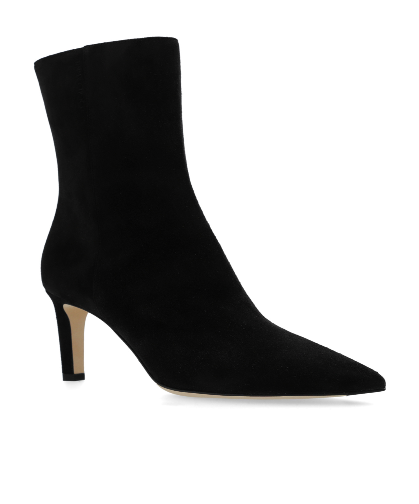 Jimmy Choo Alizze Suede Ankle Booties In Black