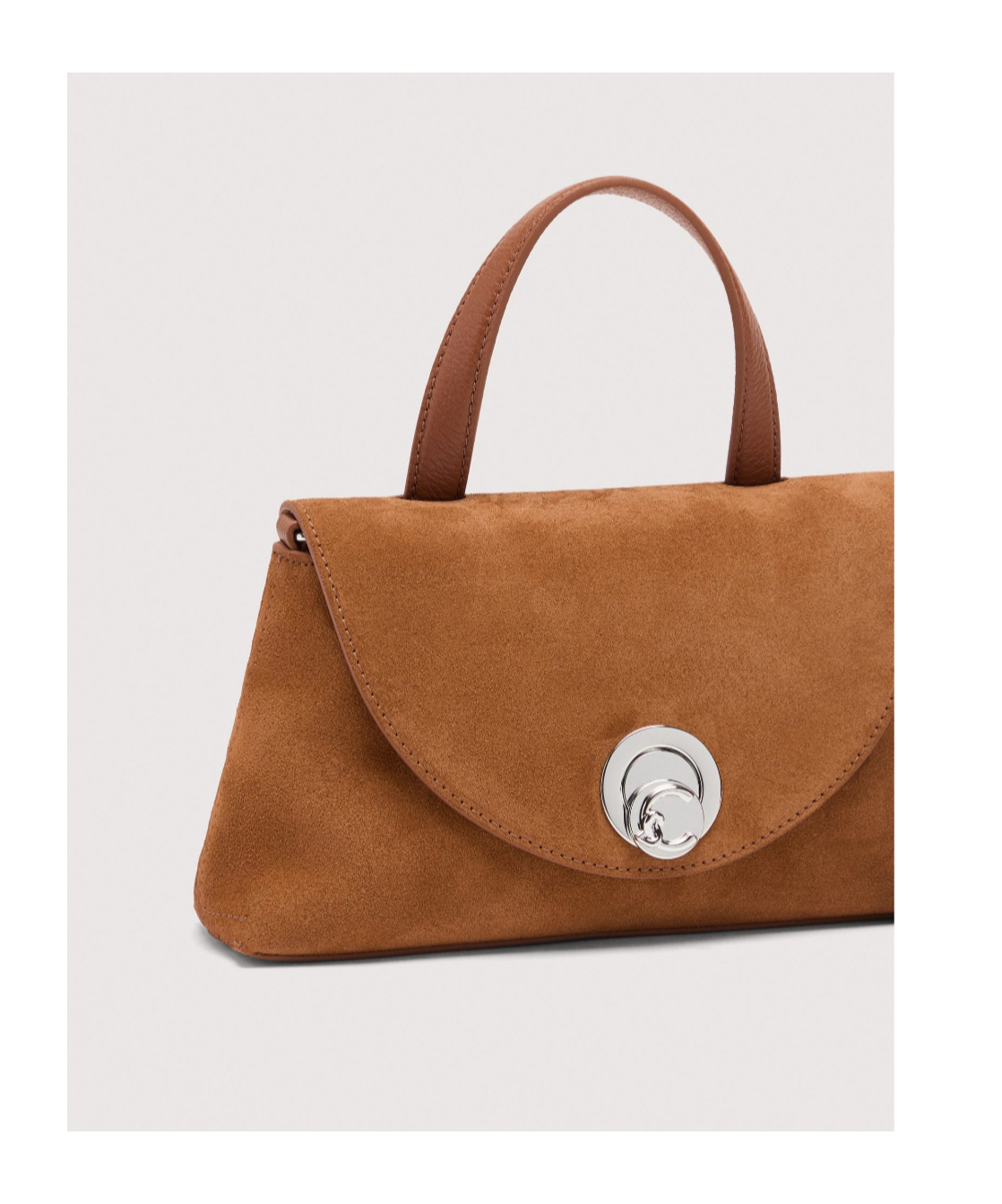 Coccinelle Small Nikla Calf-suede Tote Bag