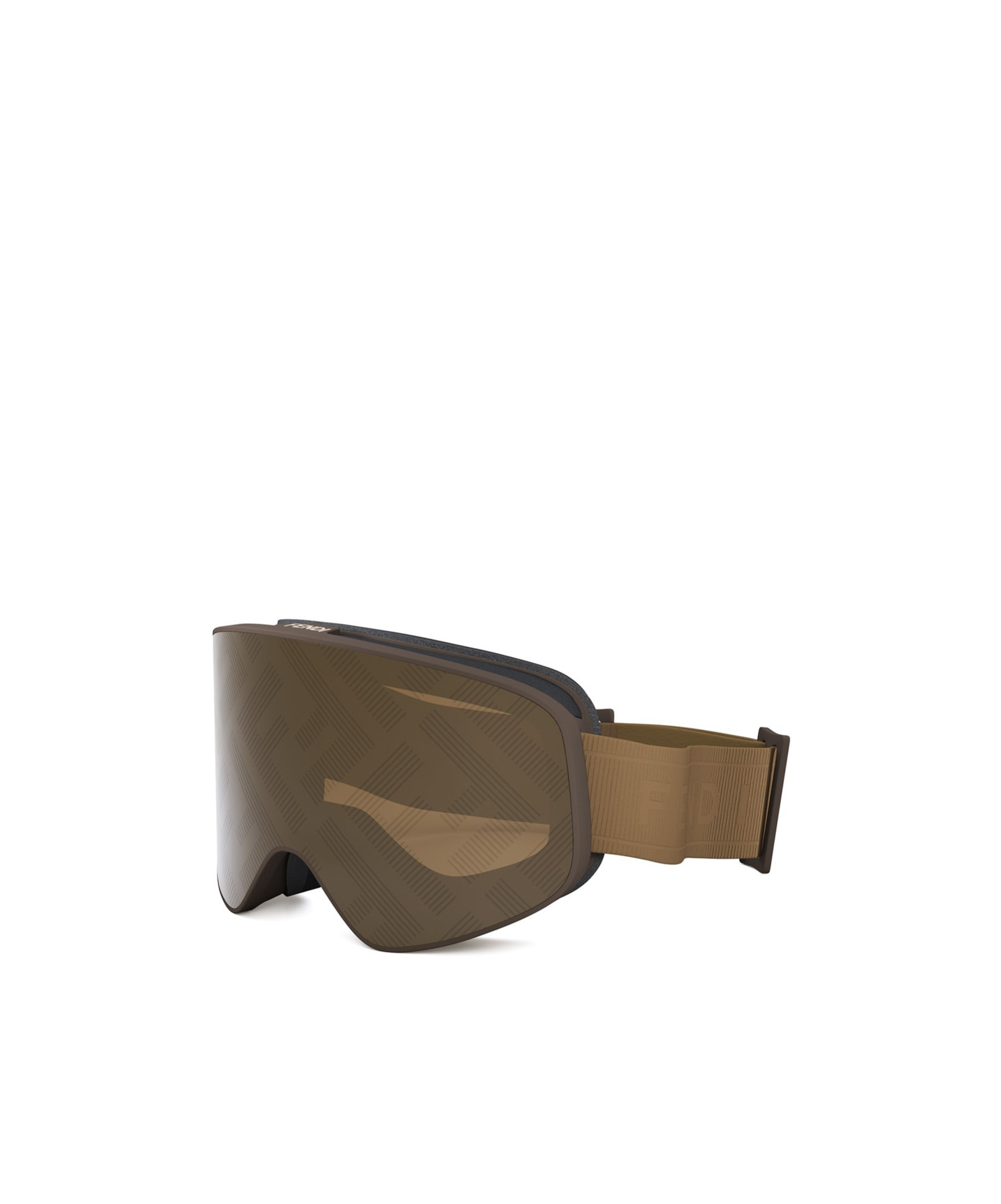 Fendi Ski Goggles In Brown