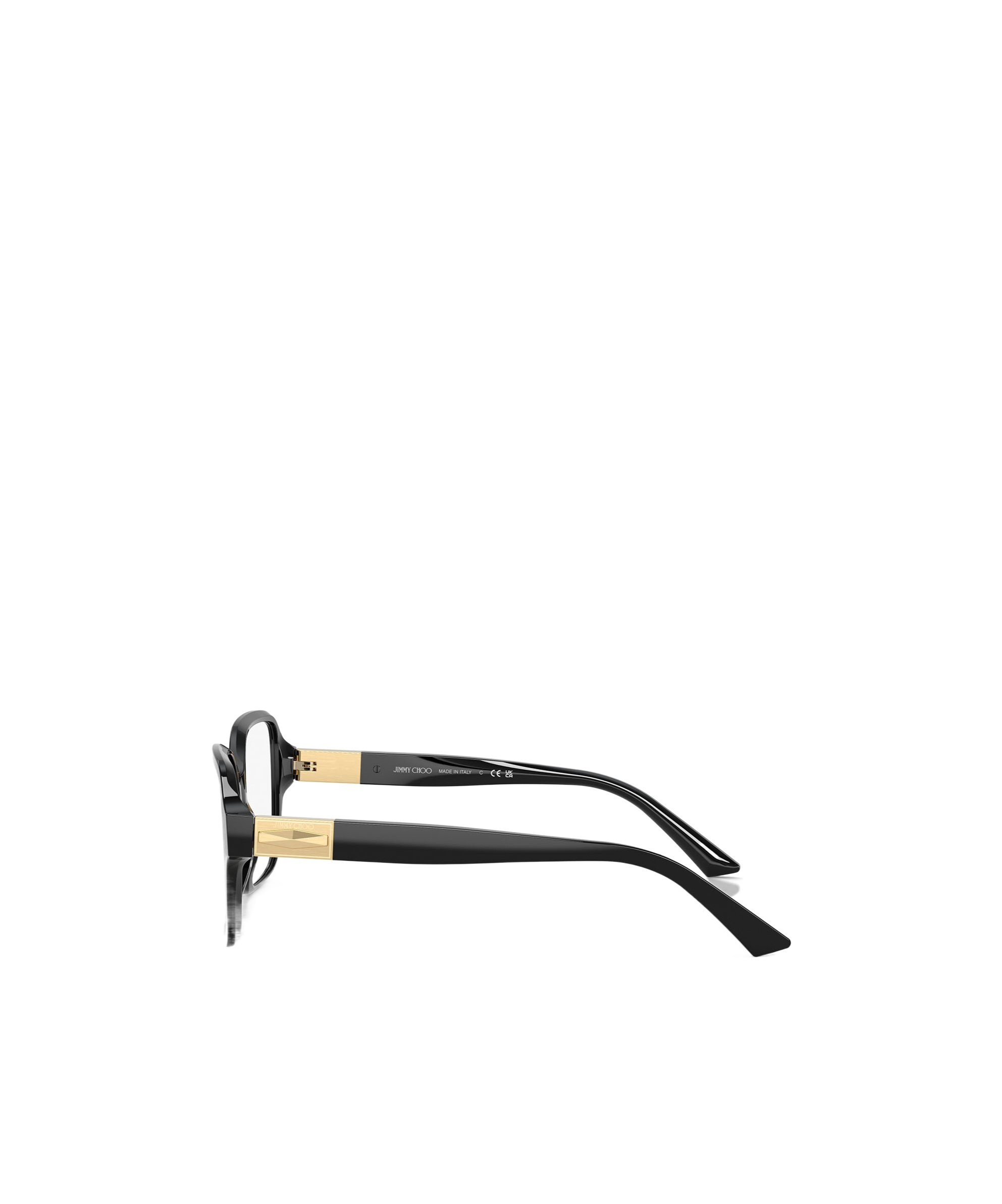 Jimmy Choo Square Mirror In Black