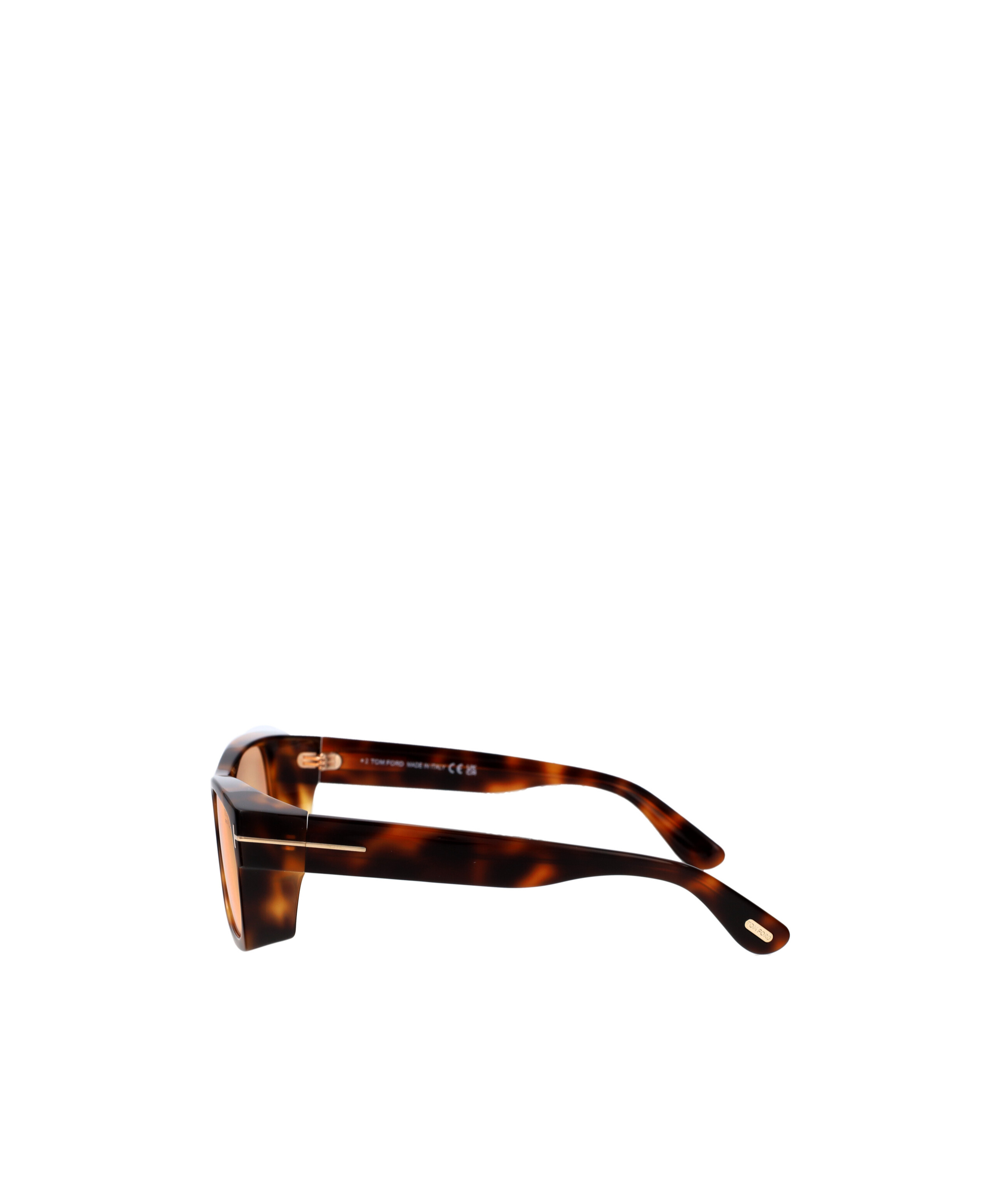 Tom Ford Eyewear Juan Rectangle Frame Sunglasses In Brown