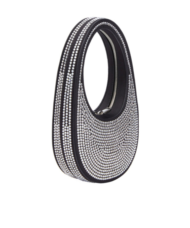 COPERNI CRYSTAL EMBELLISHED MINI SHOULDER BAG 