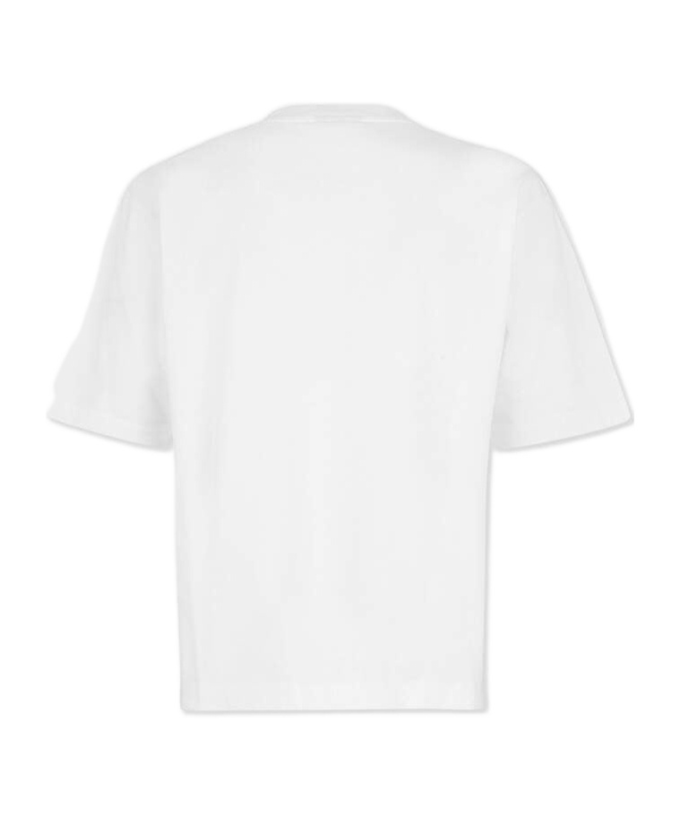 Dsquared2 Embroidered Loose Fit T-shirt In White