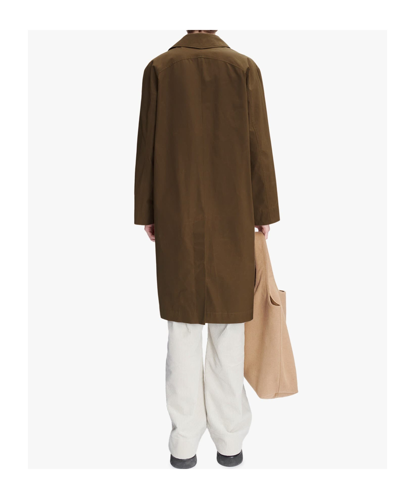 Apc Long-sleeved Windbreaker In Brown