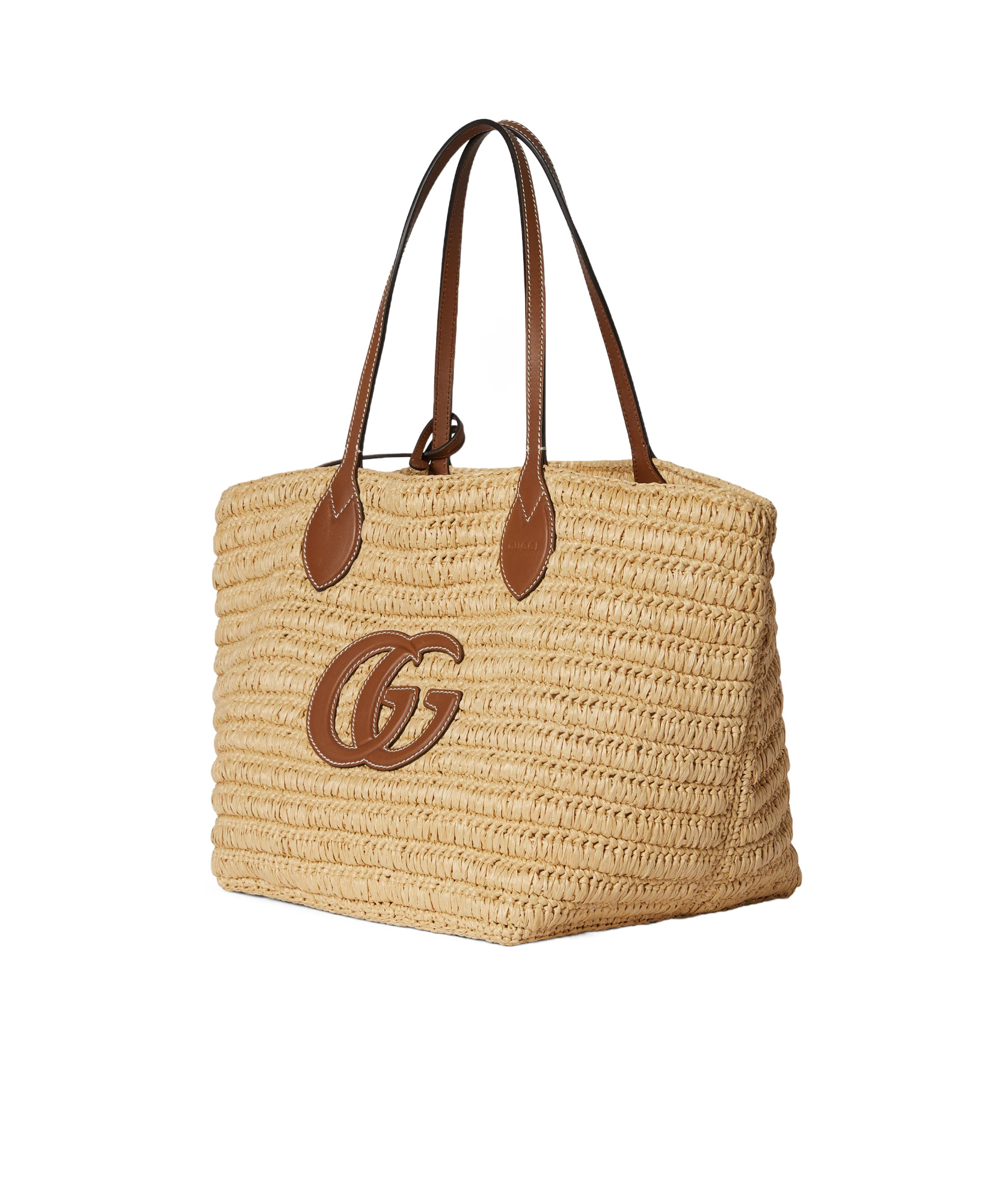 Gucci Woven Medium Tote Bag