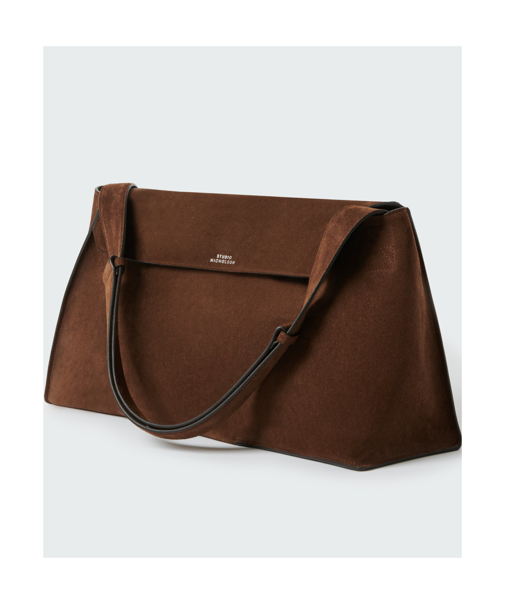 Studio Nicholson Shiboru Shoulder Bag In Brown