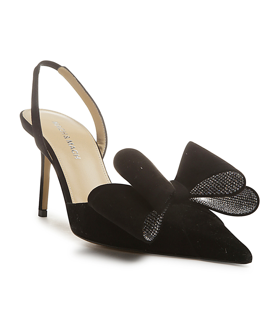 Mach&mach Mach & Mach Heeled Shoes In Black