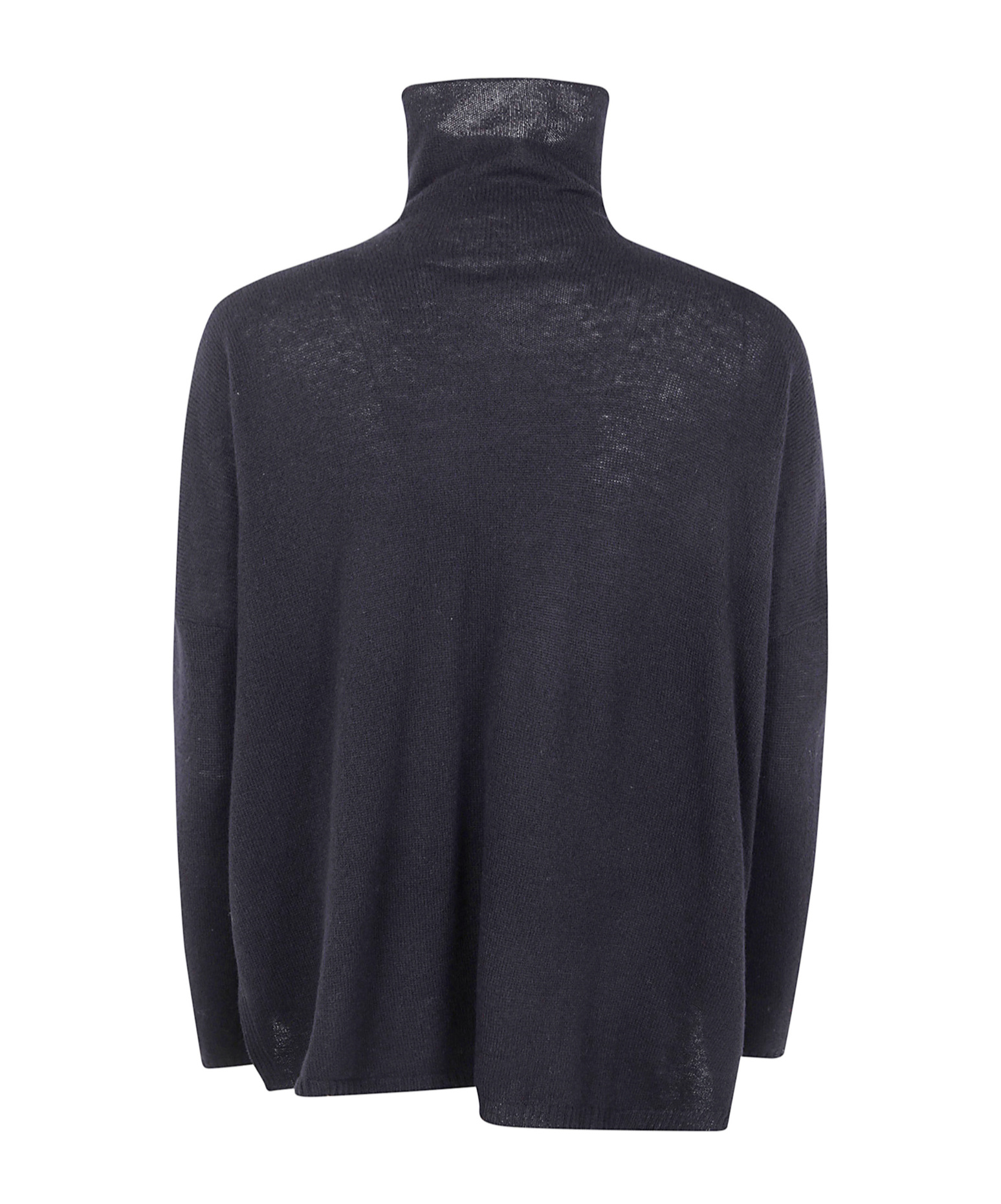 Baserange High-neck Long-sleeved Sweater In Black