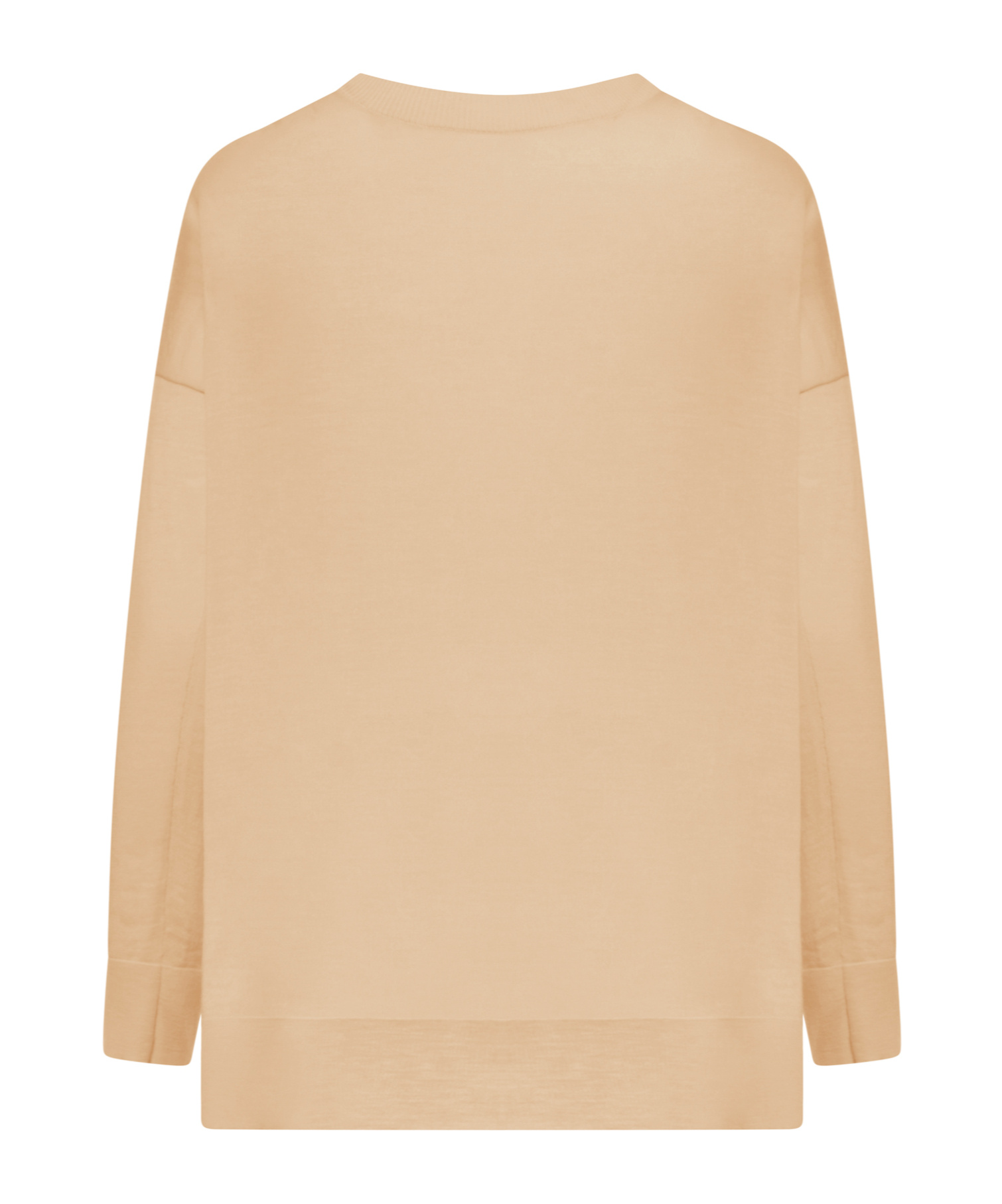 Roberto Collina Crewneck Knit Sweater In Nude