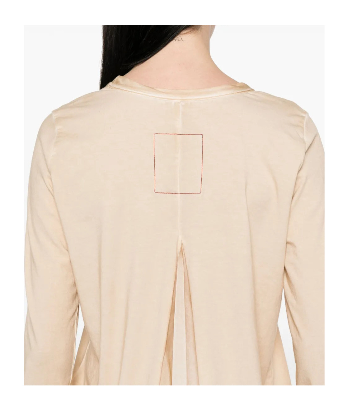 Uma Wang Long Sleeve Blouse In Nude