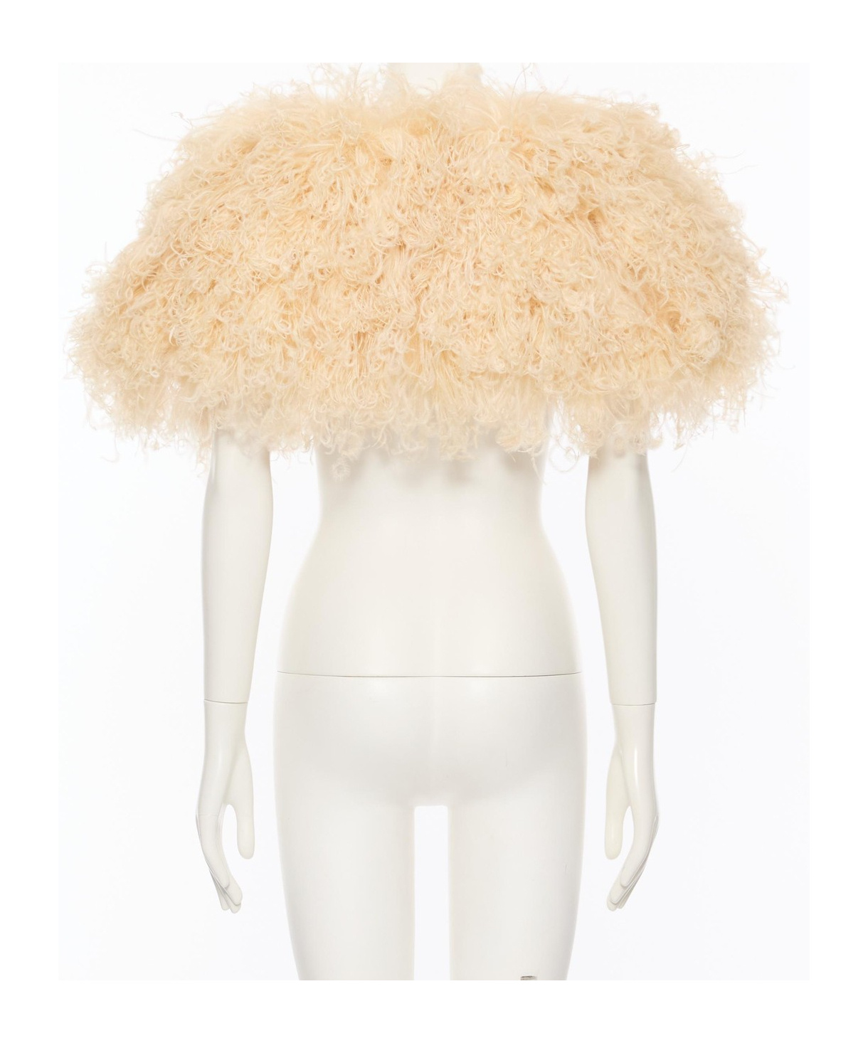 Valentino Tie-waist Shawl In Neutral