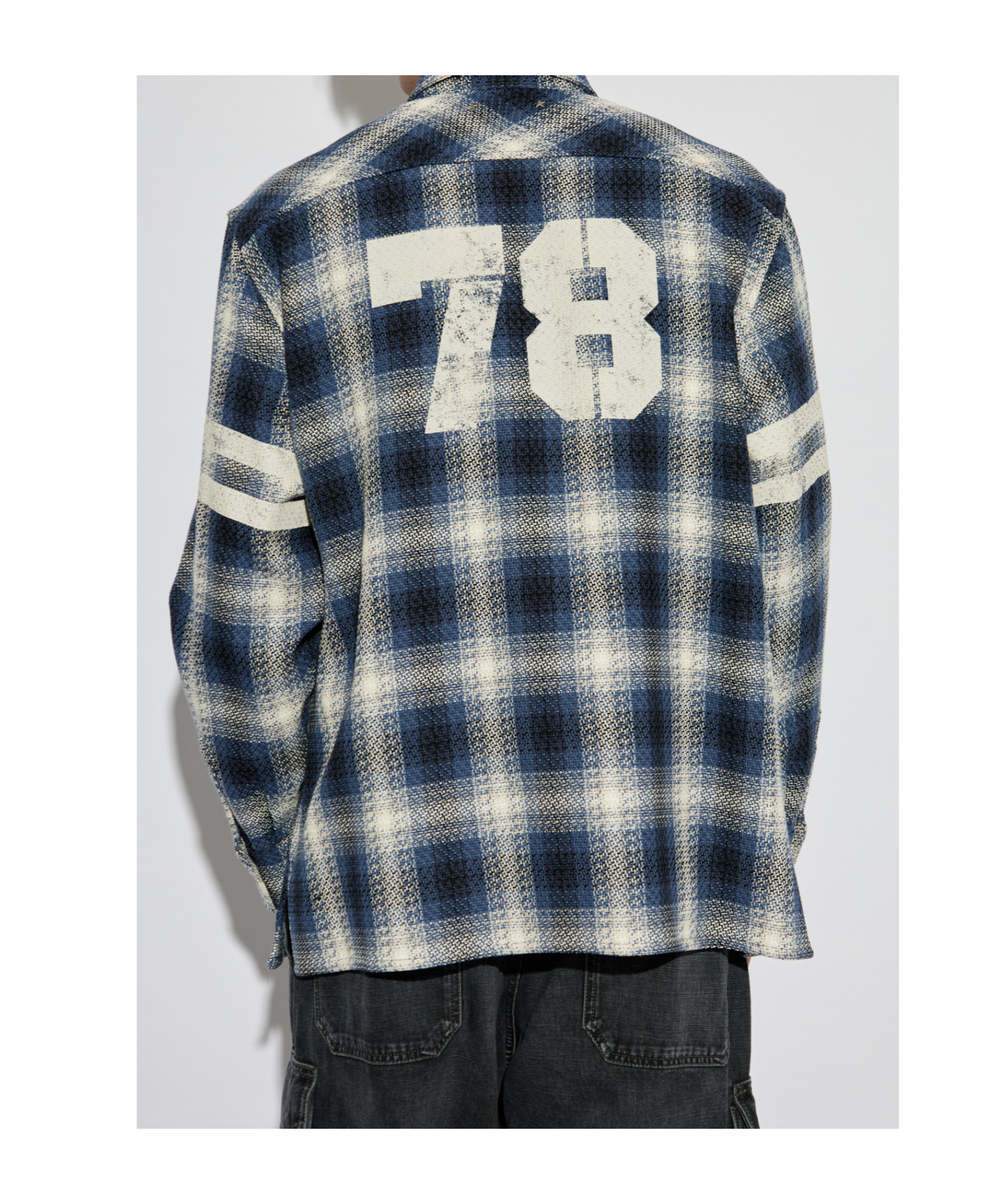 Golden Goose Long-sleeved Shirt In Gray