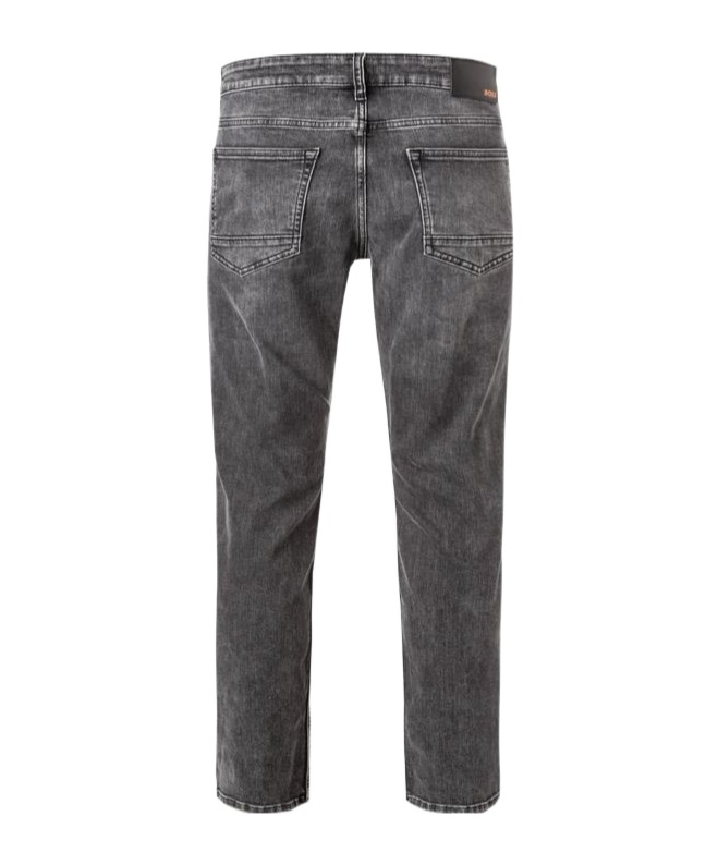 Hugo Boss Belt-loop Jeans In Black