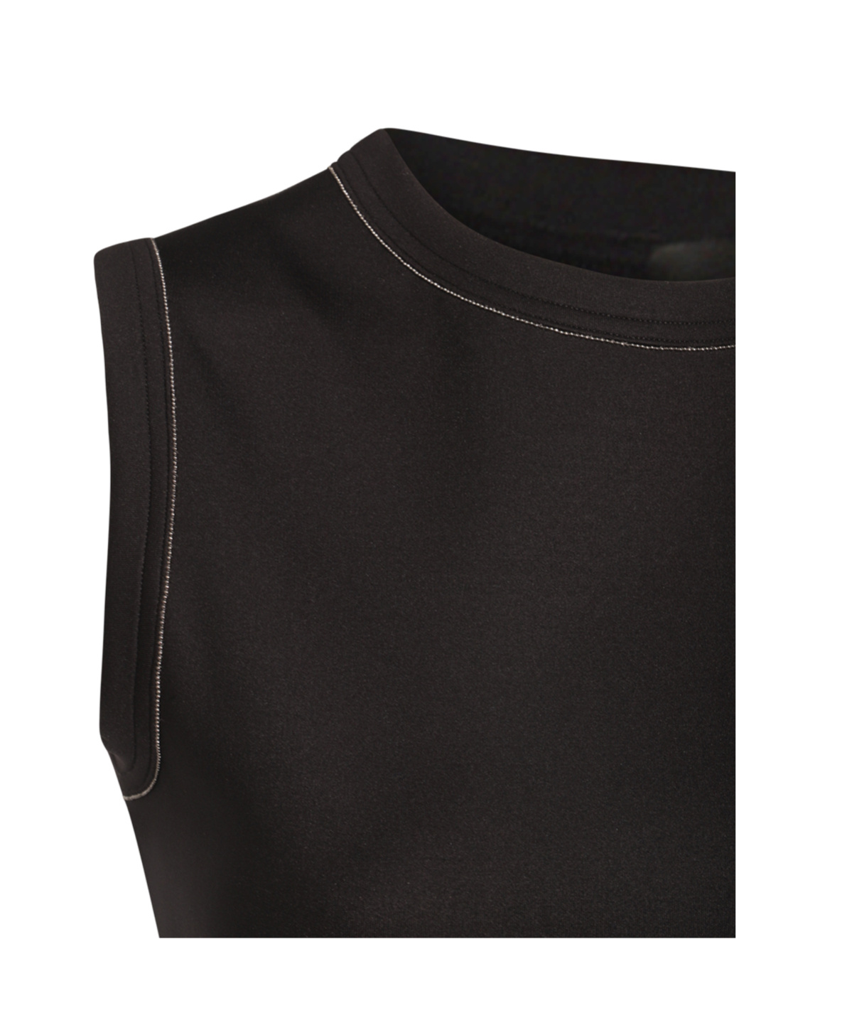 Fabiana Filippi Black Midi Dress In Black