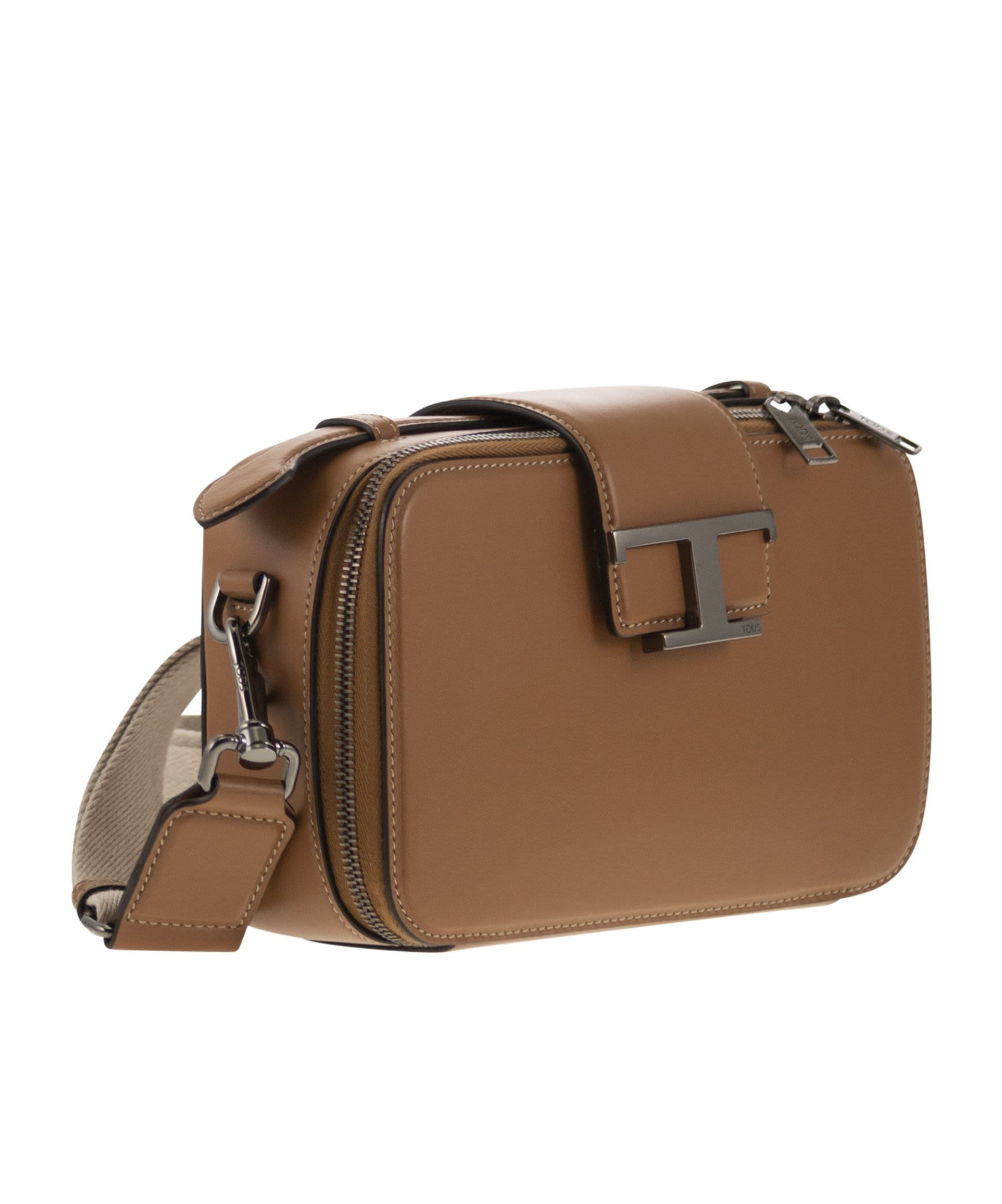 Tod's T Timeless Shoulder Bag In Brown