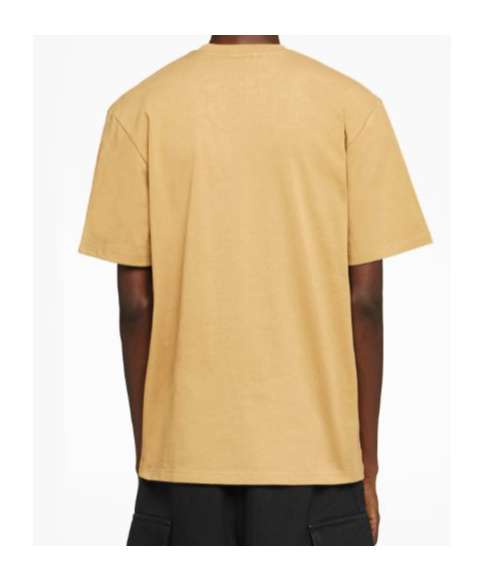 Jw Anderson Jwa Lace Trim T-shirt In Nude