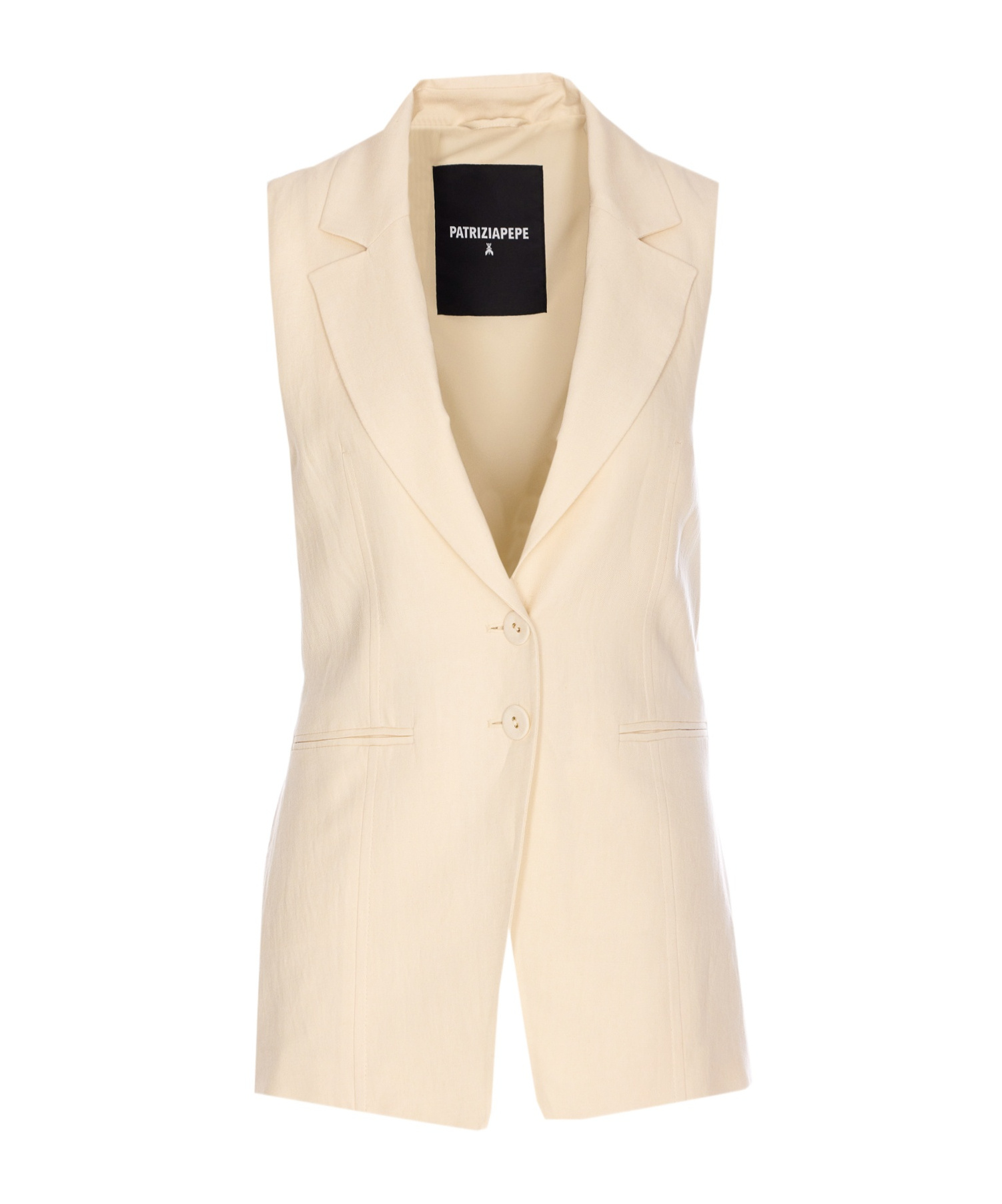 Patrizia Pepe Openwork Western-style Vest
