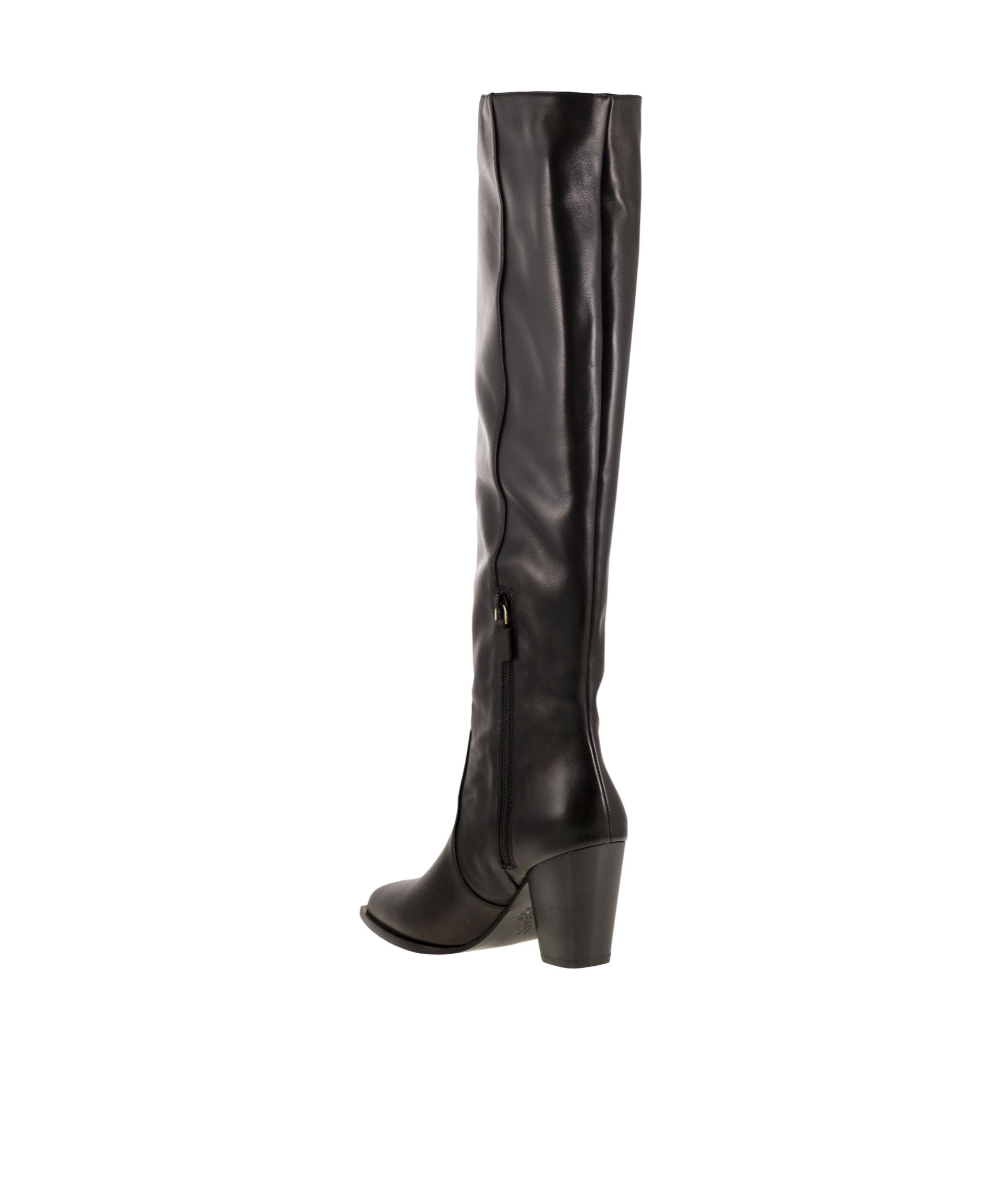 Stuart Weitzman Round-toed Boots In Black
