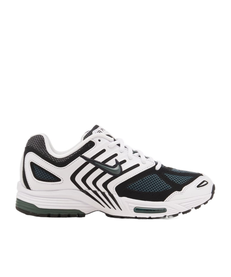 Nike Mesh Upper Sneakers Leather Overlays In White