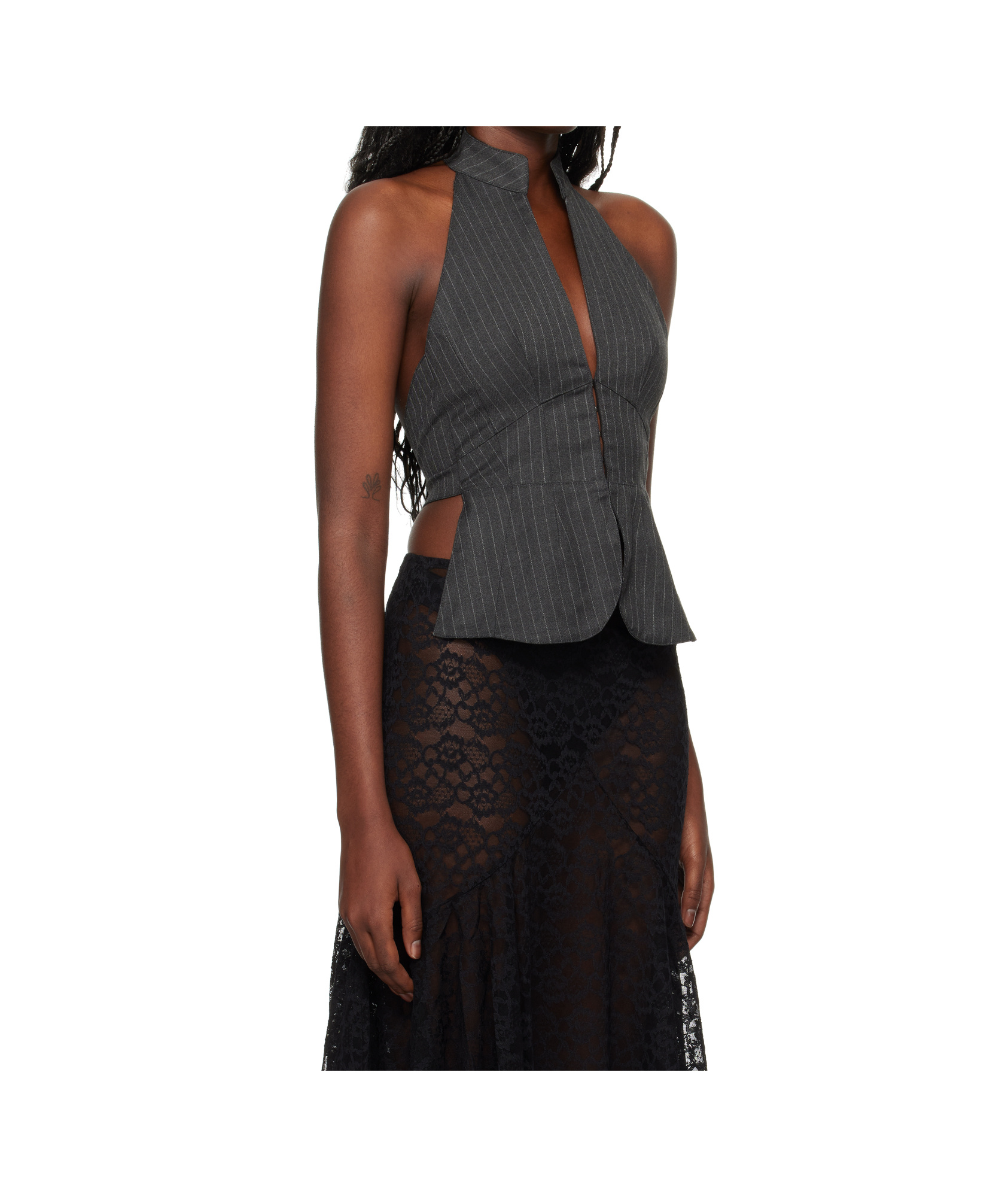 Gimaguas Ring Top In Grey